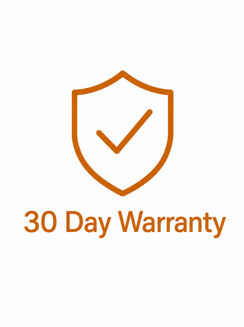 30 Day Warranty